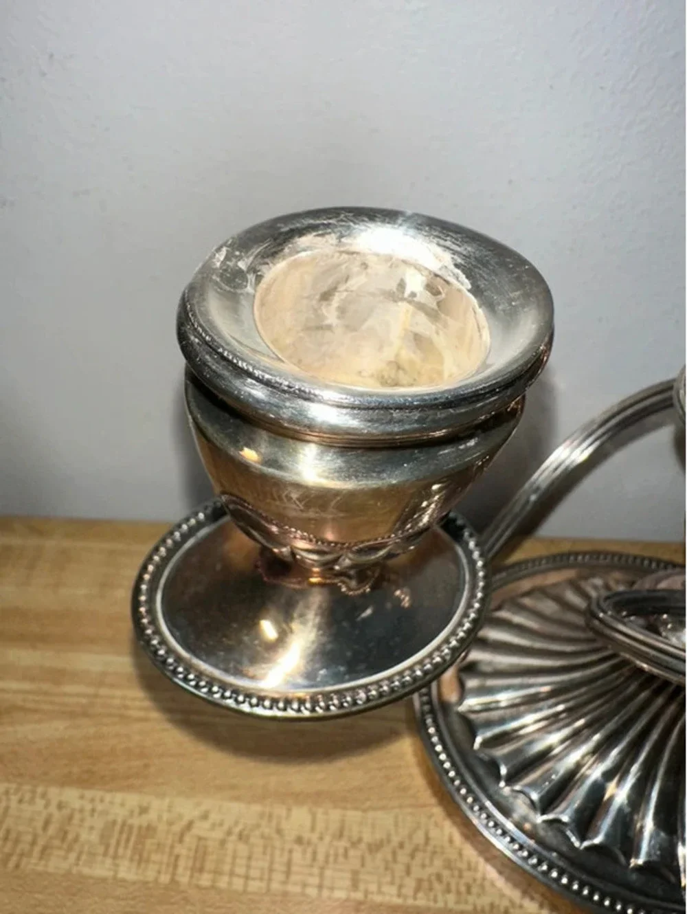 Barker-Ellis VTG England Silver-plated 3 light Candelabra
